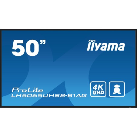 iiyama ProLite LH5065UHSB-B1AG - Przekątna 50" - Płaski ekran - 125.7 cm
