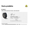 KLINGSPOR ROLKA NA PODŁOŻU PŁÓCIENNYM KL381J 200mm gr. 80 (50mb)