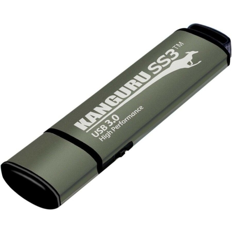 Pendrive Kanguru Solutions Kanguru KF3WP16G - 16 GB - USB Type-A - 3.2 Gen 1 (3.1 Gen 1) - 400 MB/s - Zaślepka - Zielona Pendrive Kanguru Solutions Kanguru KF3WP16G - 16 GB - USB Type-A - 3.2 Gen 1 (3.1 Gen 1) - 400 MB/s - Zaślepka - Zielona