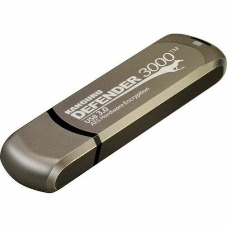 Przenośny dysk Kanguru Solutions Kanguru Defender 3000 - 256 GB - USB Type-C - 3.2 Gen 1 (3.1 Gen 1) - 300 MB/s - Zaślepka -