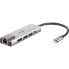 Adapter D-Link DUB-M520 - Przewodowy - Thunderbolt 3 - 60 W - 10,100,1000 Mbit/s - IEEE 802.3 - IEEE 802.3ab - IEEE 802.3az -