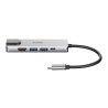 Adapter D-Link DUB-M520 - Przewodowy - Thunderbolt 3 - 60 W - 10,100,1000 Mbit/s - IEEE 802.3 - IEEE 802.3ab - IEEE 802.3az -
