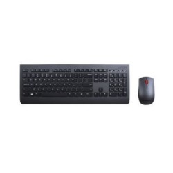 Lenovo Professional Wireless Keyboard and Mouse Combo - Niemiecki - Pełny rozmiar (100%) - Bezprzewodowy - RF Wireless - QWERTZ