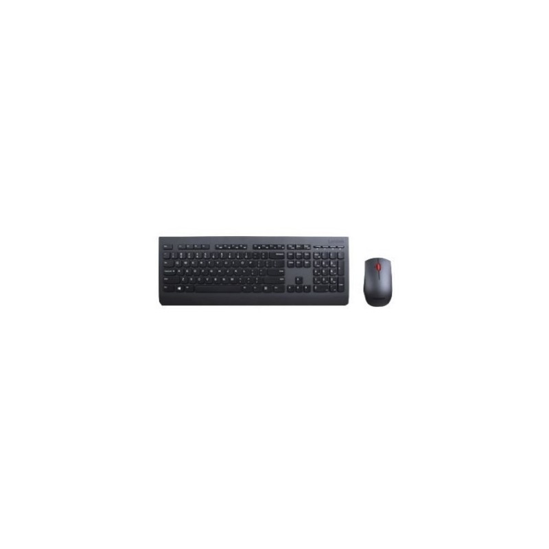 Lenovo Professional Wireless Keyboard and Mouse Combo - Niemiecki - Pełny rozmiar (100%) - Bezprzewodowy - RF Wireless - QWERTZ Lenovo Professional Wireless Keyboard and Mouse Combo - Niemiecki - Pełny rozmiar (100%) - Bezprzewodowy - RF Wireless - QWERTZ