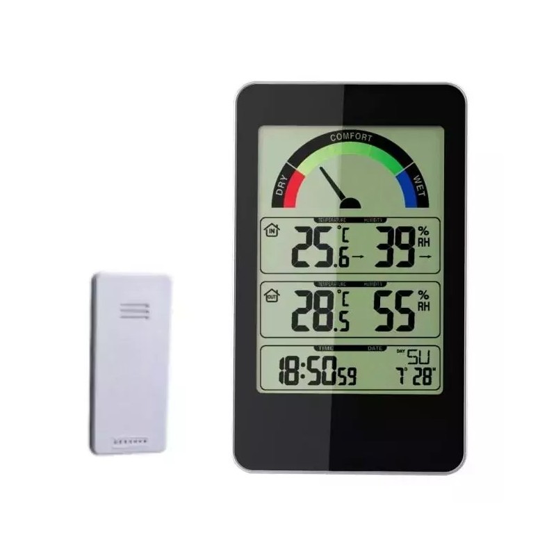 TERMOMETR ELEKTRONICZNY ZEW./WEW . STACJA POGODY BEZP. TERMOMETR ELEKTRONICZNY ZEW./WEW . STACJA POGODY BEZP.