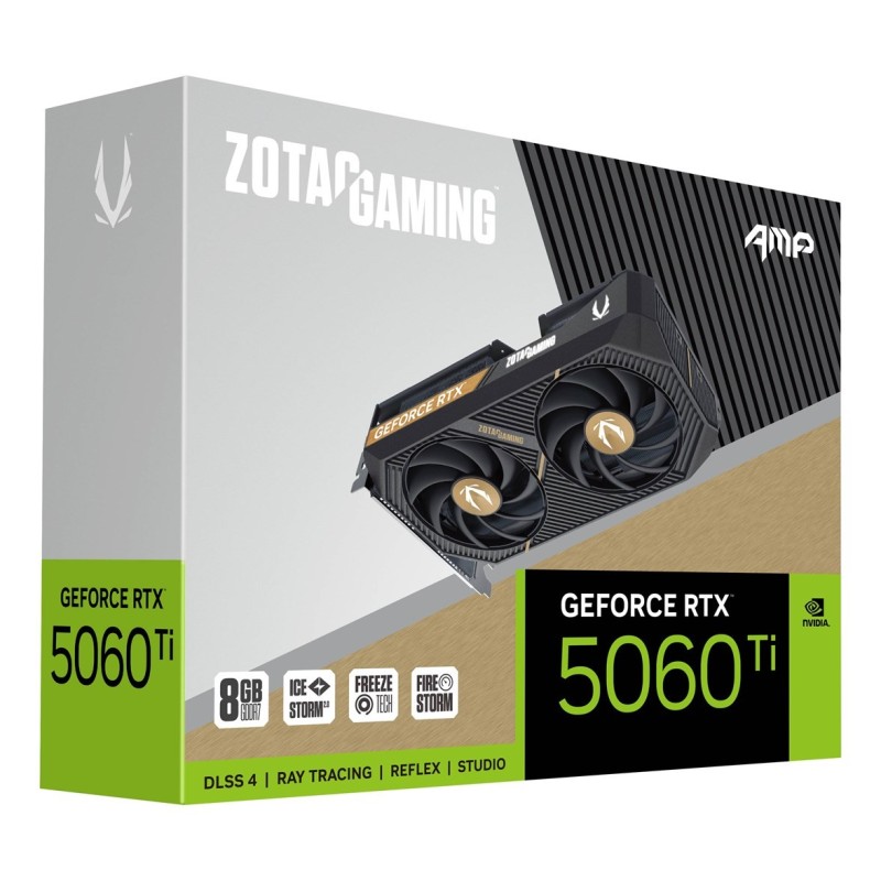 Karta graficzna ZOTAC GAMING GeForce RTX 5060 Ti AMP 8GB Karta graficzna ZOTAC GAMING GeForce RTX 5060 Ti AMP 8GB