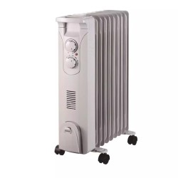 DEDRA DA-J2052F grzejnik Biały Podgrzewacz elektryczny pomieszczeń na olej