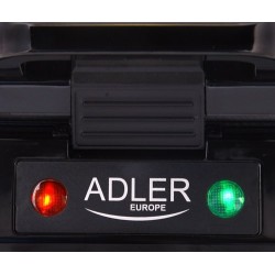 Gofrownica Adler AD 3036 (1500W kolor srebrny)