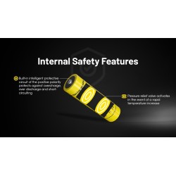 Akumulator Nitecore NL2153HP 21700 5300mAh LI-ION 3,6V