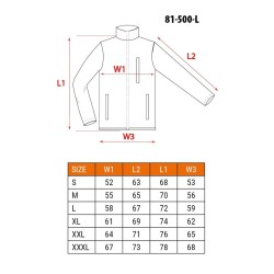 NEO tools 81-500-L bluza/bluza z kapturem