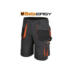 Odzież robocza i ochronna (spodnie), krótkie, rozmiar: L, materiał: bawełna/włókno poliestrowe, gramatura materiału: 260g/m2,