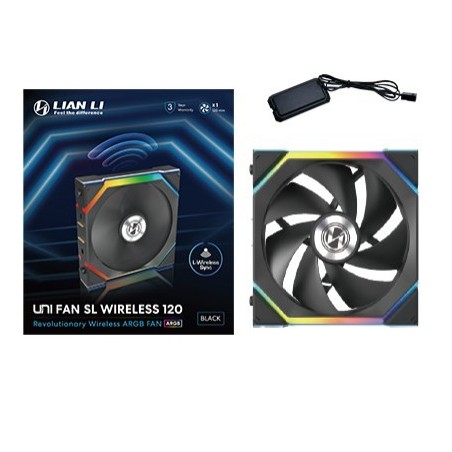 Lian Li UNI FAN SL Wireless ARGB PWM black