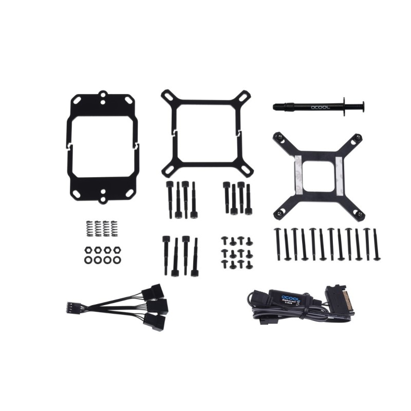 Alphacool 11999 system chłodzenia komputerów Procesor Chłodnica powietrza 12 cm Czarny 1 szt. Alphacool 11999 system chłodzenia komputerów Procesor Chłodnica powietrza 12 cm Czarny 1 szt.
