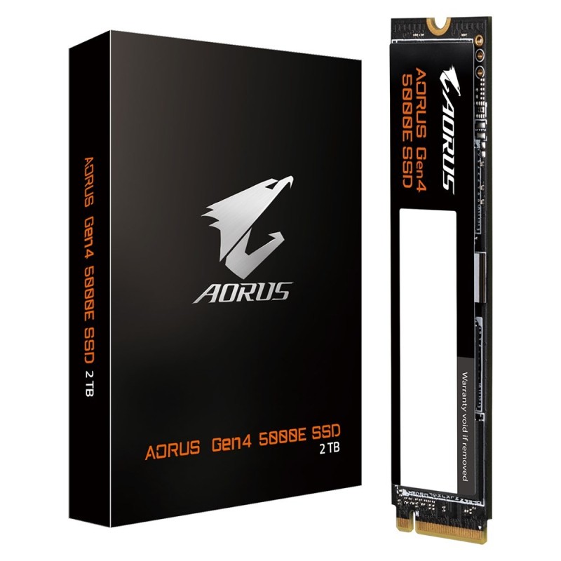 Dysk SSD Gigabyte AORUS 5000E 2 TB M.2 NVMe Gen4 6500/6000 MB/s Dysk SSD Gigabyte AORUS 5000E 2 TB M.2 NVMe Gen4 6500/6000 MB/s