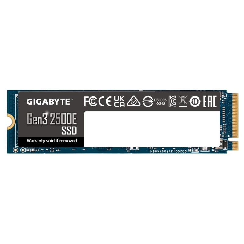 Dysk SSD 2 TB M.2 NVMe Gigabyte 2500E Gen3 2400/2000 MB/s Dysk SSD 2 TB M.2 NVMe Gigabyte 2500E Gen3 2400/2000 MB/s