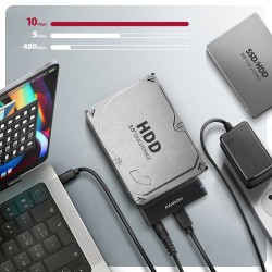 Axagon Nicht kategorisiert adapter SATA