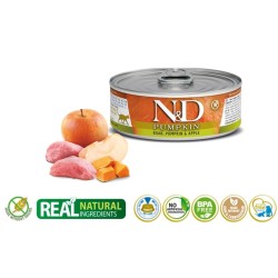 FARMINA N&D Pumpkin Boar, Pumpkin & Apple - mokra karma dla kota - 70 g