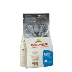 Almo Nature Sterilised z wołowiną 2Kg