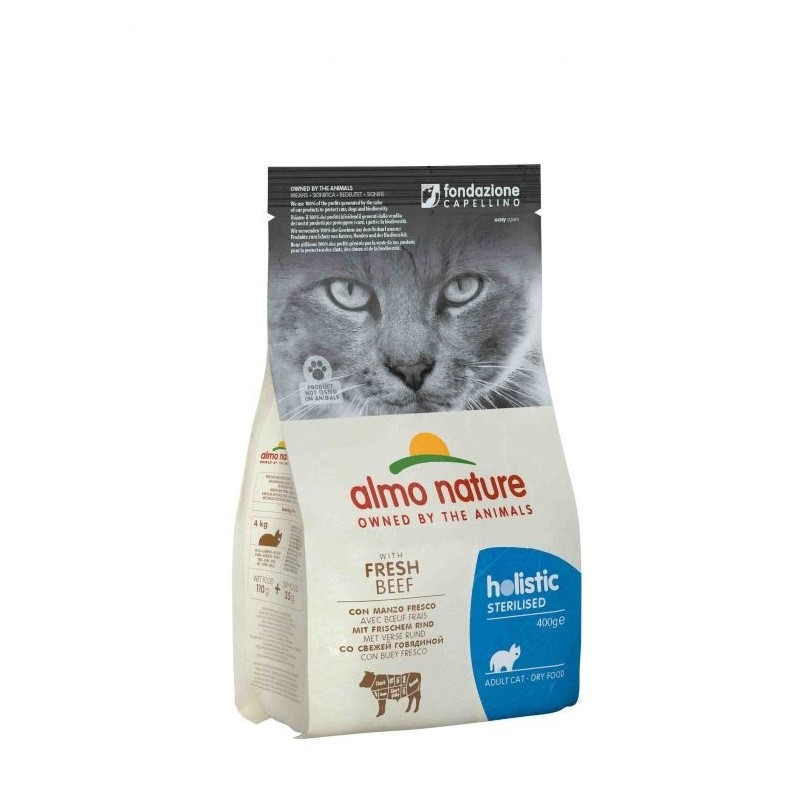 Almo Nature Sterilised z wołowiną 2Kg Almo Nature Sterilised z wołowiną 2Kg