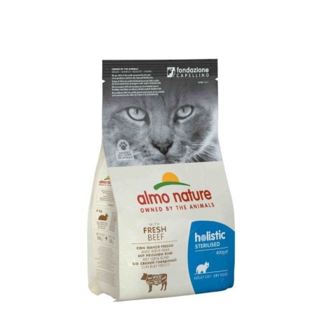 Almo Nature Sterilised z wołowiną 2Kg