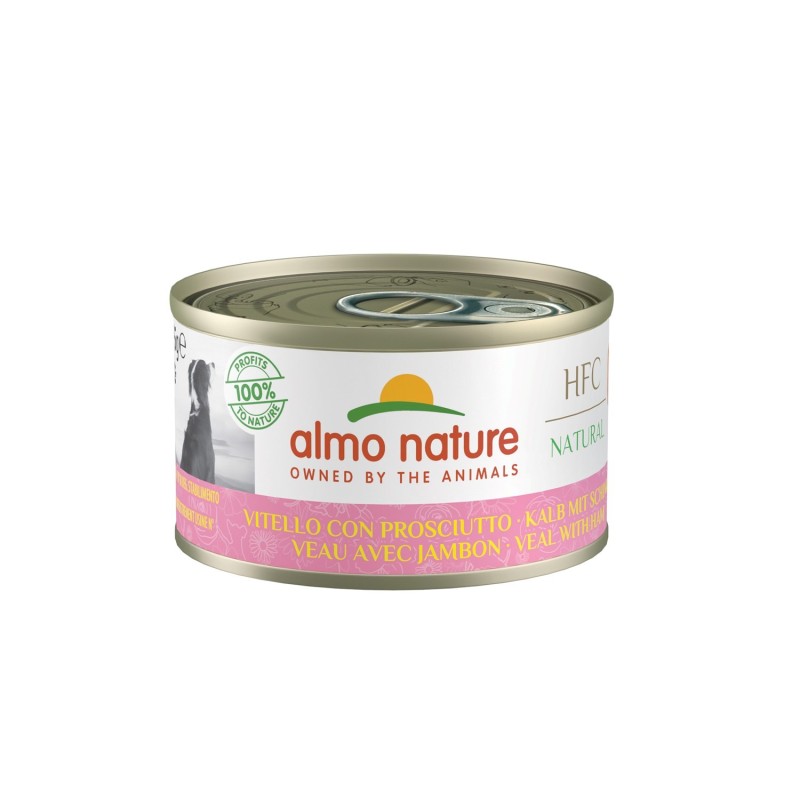 ALMO NATURE HFC Natural cielęcina z szynką - mokra karma dla psa - 95g ALMO NATURE HFC Natural cielęcina z szynką - mokra karma dla psa - 95g