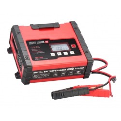 Prostownik PRAKTIK CHARGER 15 LCD, napięcie ładowania: 12 V IDEAL, prąd ładowania: 2/8/15A, napięcie zasilania: 230V, rodzaj