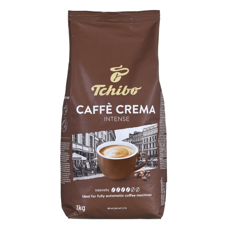 Kawa ziarnista Tchibo Cafe Crema Intense 1KG Kawa ziarnista Tchibo Cafe Crema Intense 1KG