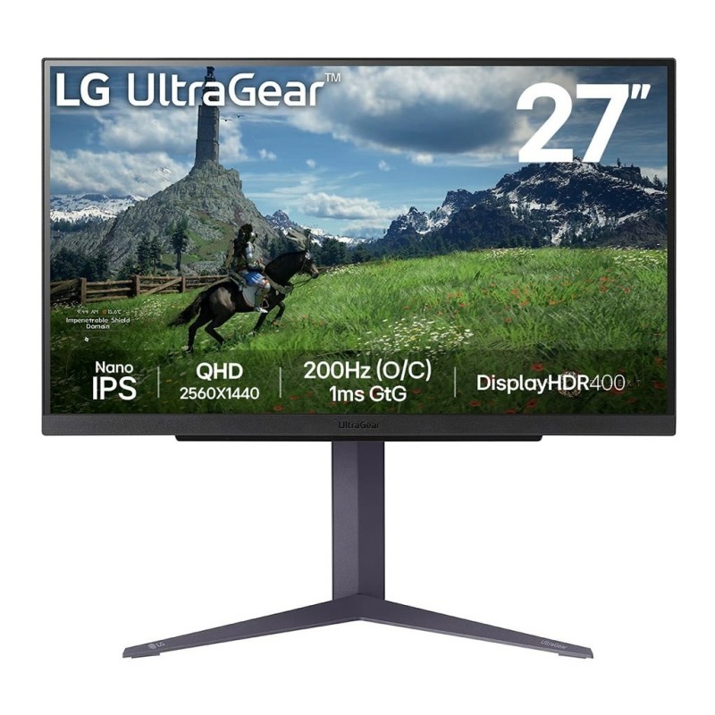MONITOR LG LED 27" 27GS85Q-B 180Hz MONITOR LG LED 27" 27GS85Q-B 180Hz