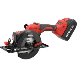 Bezszczotkowa pilarka akumulatorowa 18V 140mm 2x4,0Ah