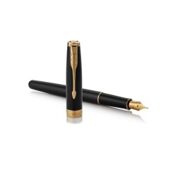 Pióro wieczne Parker Sonnet Black Lacquer GT (M)