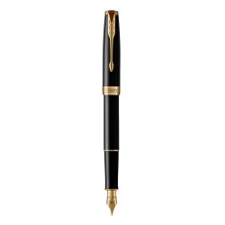 Pióro wieczne Parker Sonnet Black Lacquer GT (M)