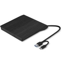 C-TECH DVDCT5111 dysk optyczny DVD±RW Czarny