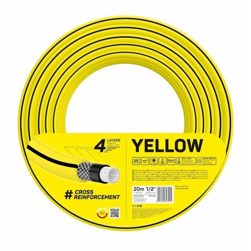 C.WĄŻ OGR. YELLOW 3/4" 30m