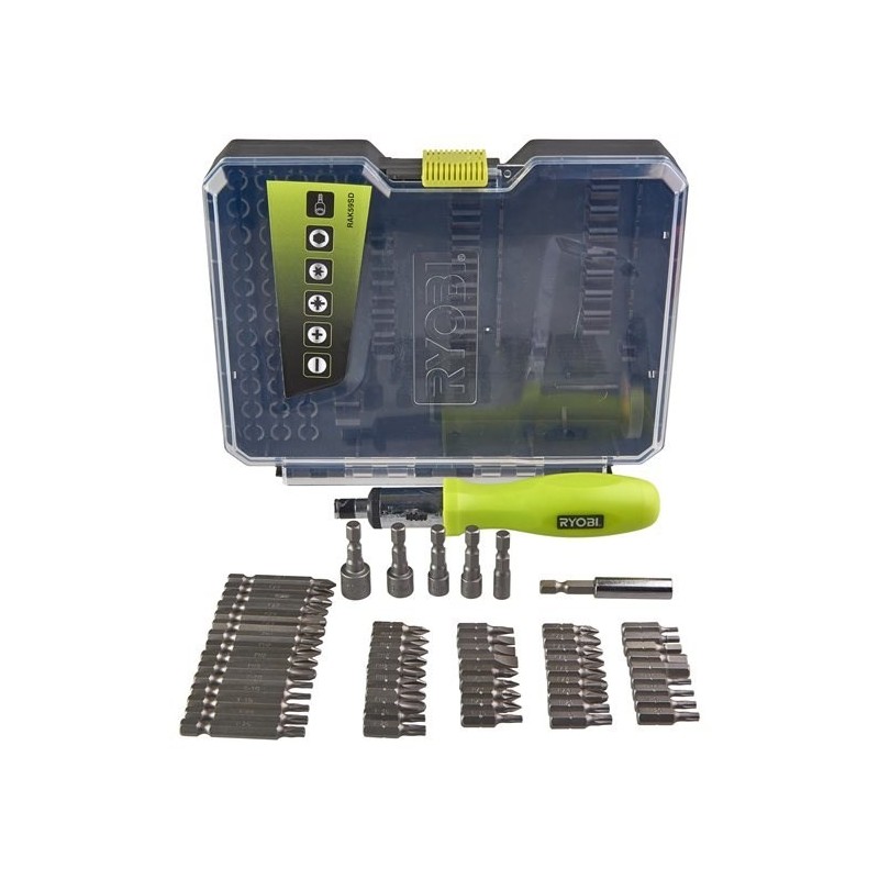 Ryobi Zestaw 59 szt. bitów Ryobi Zestaw 59 szt. bitów