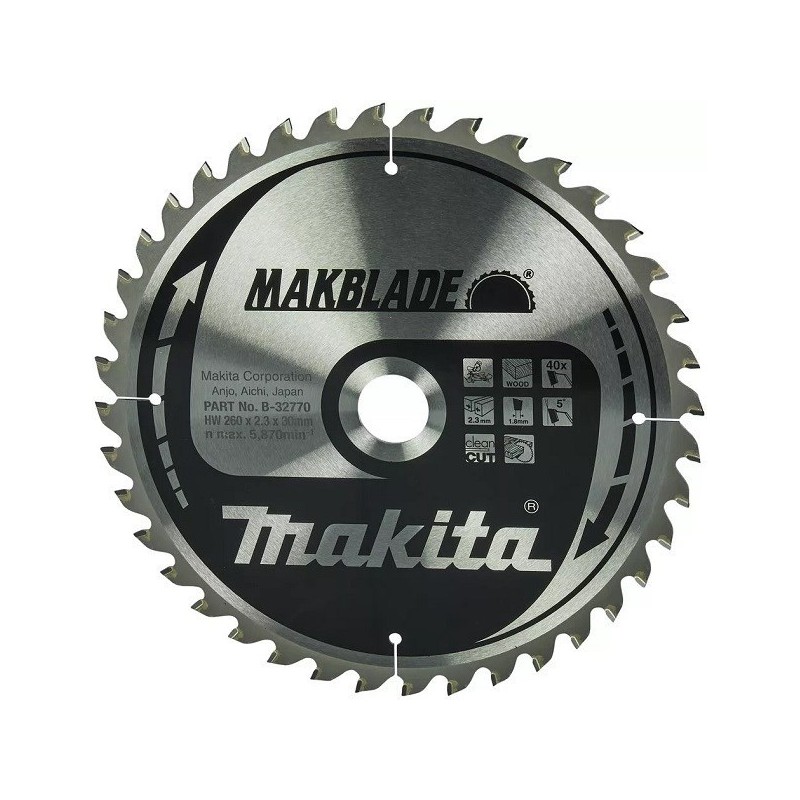 Makita MakBlade ostrze do piły tarczowej 26cm 1 sztuka