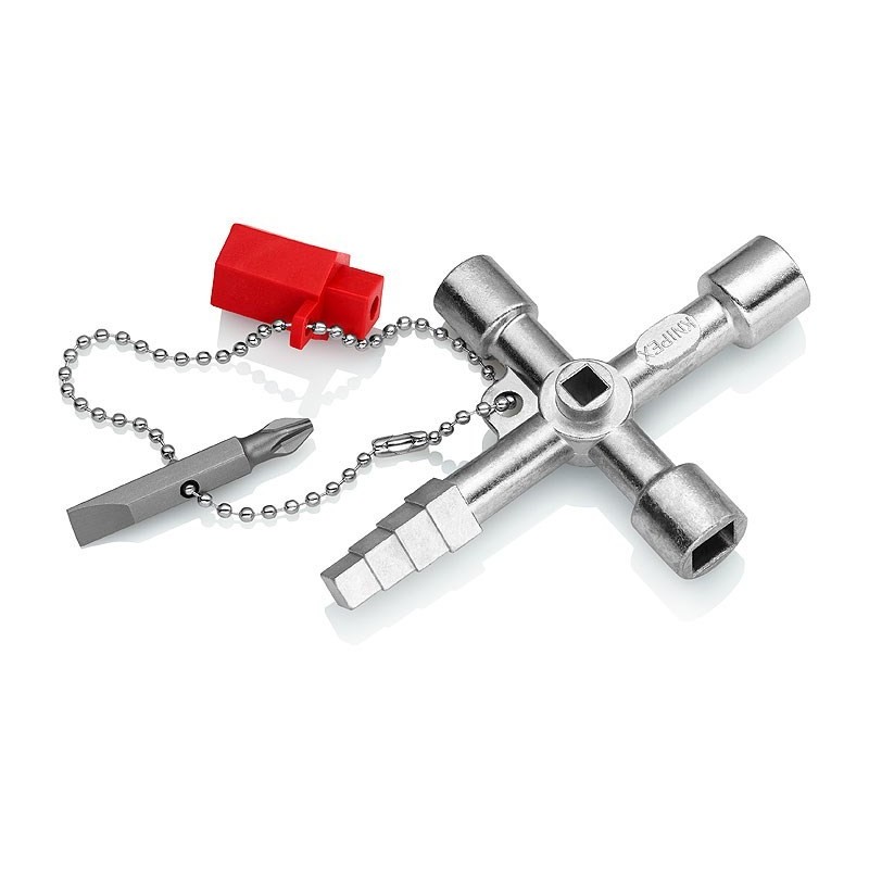 Klucz i narzędzie do szaf sterujących Knipex 00 11 04 Klucz i narzędzie do szaf sterujących Knipex 00 11 04