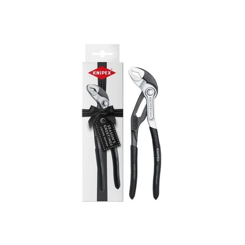 Szczypce do rur Cobra 180mm białe edycja limitowana