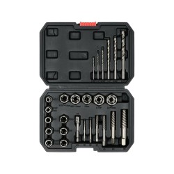 Yato YT-05893 ekstraktor wkrętowy / śrubowy 26 szt.