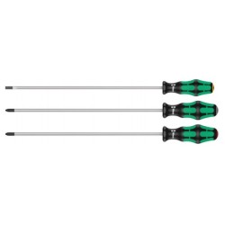 Zestaw wkrętaków Kraftform z trzpieniem 300 mm, 3 części