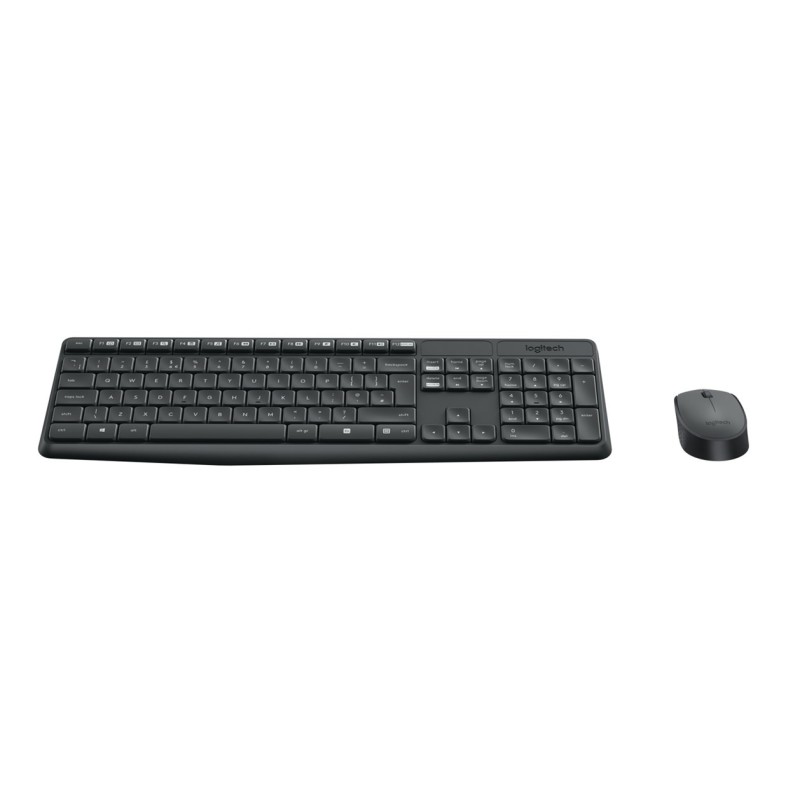 Logitech Klawiatura MK235 Wireless KBD+Mouse Grey CZ Logitech Klawiatura MK235 Wireless KBD+Mouse Grey CZ