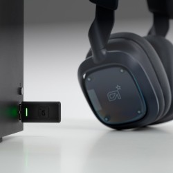 Logitech ASTRO A30 - Bezprzewodowy zestaw słuchawkowy - granatowy/czerwony - PlayStation