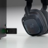 Logitech ASTRO A30 - Bezprzewodowy zestaw słuchawkowy - granatowy/czerwony - PlayStation