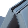 Materac gimnastyczny HMS MGS02 składany szary 1800x600x500mm