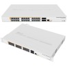 Mikrotik CRS328-24P-4S+RM łącza sieciowe Zarządzany L2/L3 Gigabit Ethernet (10/100/1000) Biały 1U Obsługa PoE
