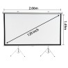 Extralink Ekran projekcyjny Projection Screen 120" 16:9, 266x149cm, PVC, pół-automatyczne zwijanie
