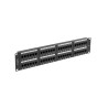 LANBERG PATCH PANEL 48 PORT 2U KAT.6 CZARNY PPU6-2048-B