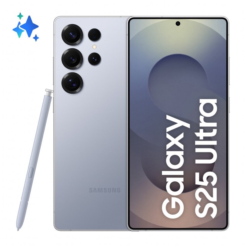 Samsung Galaxy S25 Ultra 17,5 cm (6.9") Dual SIM Android 15 5G USB Type-C 12 GB 256 GB 5000 mAh Niebieski, Srebrny Samsung Galaxy S25 Ultra 17,5 cm (6.9") Dual SIM Android 15 5G USB Type-C 12 GB 256 GB 5000 mAh Niebieski, Srebrny