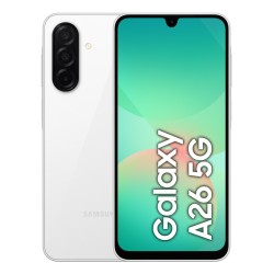 Samsung Galaxy A26 17 cm (6.7") Hybrid Dual SIM Android 15 5G USB Type-C 6 GB 128 GB 5000 mAh Biały