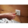 Wiha 43798 detektor napięcia sieciowego 90 - 1000 V Czerwony, Żółty