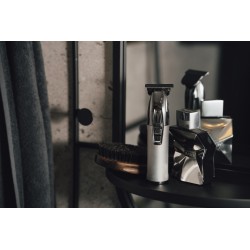 Adler AD 2836S trymer do brody Bateria 4 6 mm Srebrny